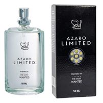 Deo Colônia Masculina Azarô Limited 50ml Soul Cosméticos