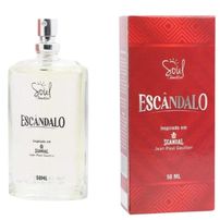 Deo Colônia Masculina Escândalo 50ml Soul Cosméticos