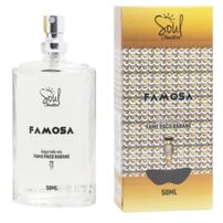 Deo Colônia Feminina Famosa 50ml Soul Cosméticos