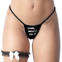 Calcinha Sensual Come Meu Cu Delicia Lingerie