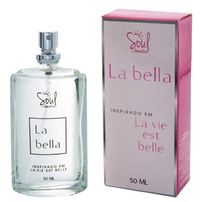 Deo Colônia Feminina La Bella 50ml Soul Cosméticos