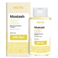 Óleo Para Massagem 3 Em 1 Mustash Silk Sun 100ml Kalya