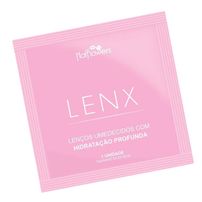 Lenço Umedecido Lenx Para Hidratação Profunda Hot Flowers