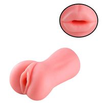 Masturbador Masculino Duplo Em Formato De Boca E Vagina II Mega Import