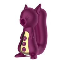 Vibrador Em Formato De Esquilo Com Pulsação Mega Import